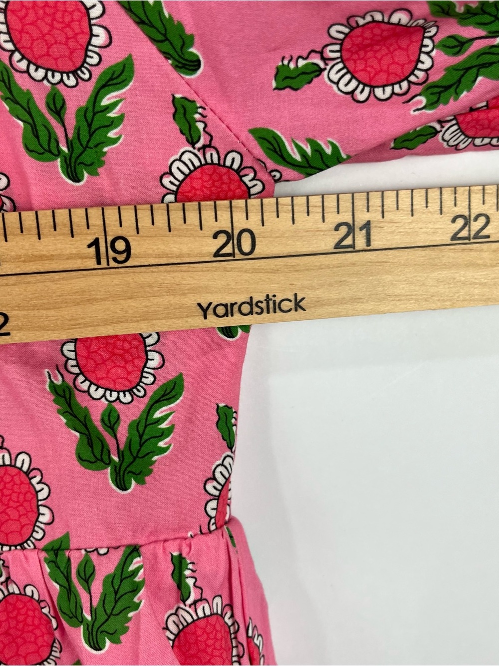 Entro 100% Cotton Tiered Mini Dress Pockets Tassel Tie Boho Cottagecore NWT - Picture 9 of 10